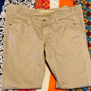 Old Navy polka dot rockstar jeans $2/12 pants 💎